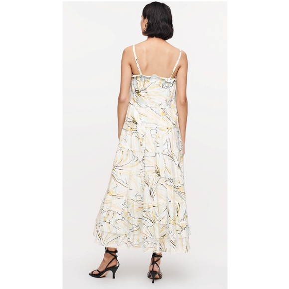 Diane Von Furstenberg Silk Blend Midi Dress - Picture 2 of 5